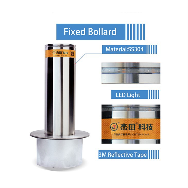 Crash-rated Fixed Bollards